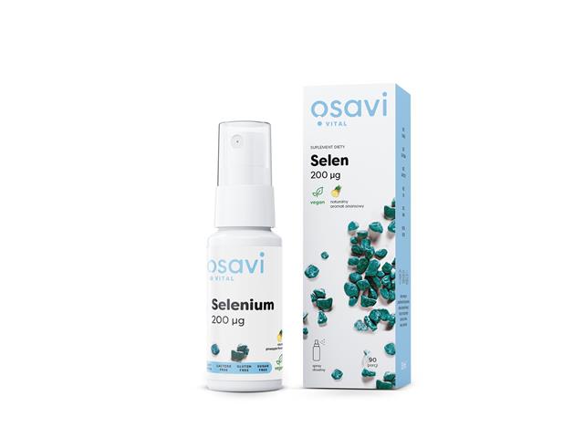 Osavi Selen 200 mcg smak ananasowy interakcje ulotka spray do ust - 26 ml