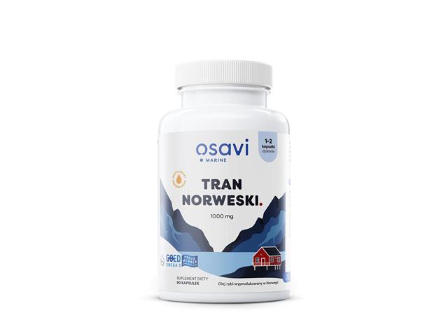 Osavi Tran Norweski 1000 mg smak cytrynowy interakcje ulotka kapsułki miękkie - 90 kaps.