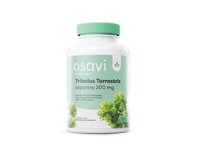 Osavi Tribulus Terrestris saponiny 200 mg interakcje ulotka kapsułki twarde  180 kaps.