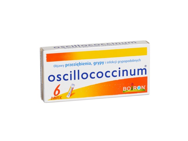 Oscillococcinum interakcje ulotka granulki w poj.jednodawk. - 6 poj. po 1 daw.