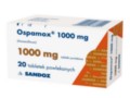 Ospamox 1000 mg interakcje ulotka tabletki powlekane 1 g 20 tabl.