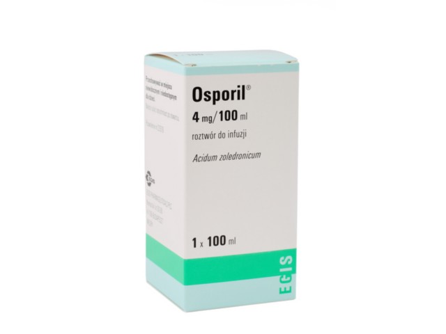 Osporil interakcje ulotka roztwór do infuzji 4 mg/100ml 