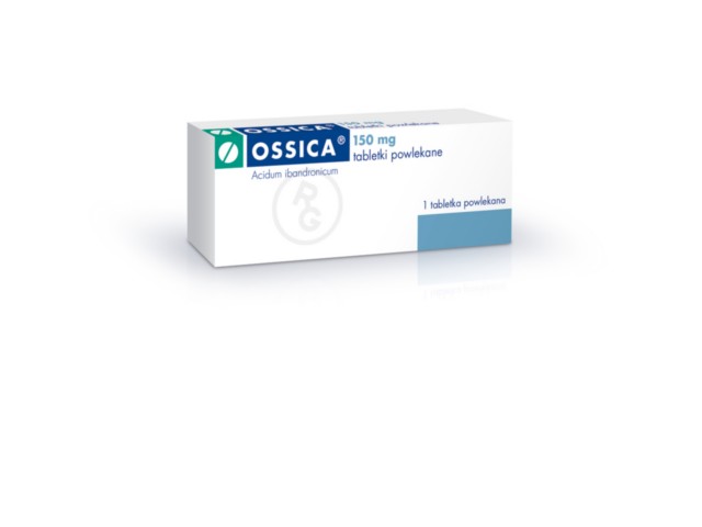 Ossica interakcje ulotka tabletki powlekane 150 mg 1 tabl. | blister