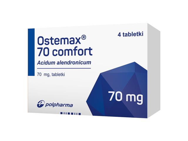 Ostemax 70 Comfort interakcje ulotka tabletki 70 mg 4 tabl.