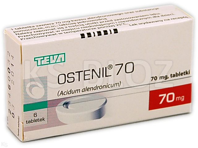 Ostenil 70 interakcje ulotka tabletki 70 mg 6 tabl. | blister w pudełku