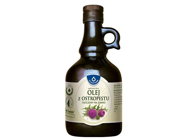 Ostropest interakcje ulotka olej  500 ml