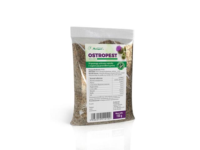 Ostropest mielony interakcje ulotka owoc/zioła  150 g | torebka