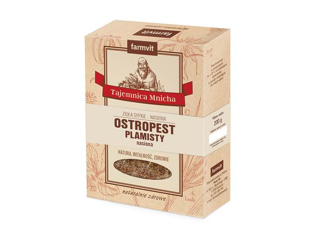 Ostropest Plamisty Nasiona interakcje ulotka nasiona - 200 g