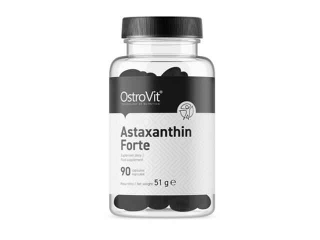 OstroVit Astaxanthin Forte interakcje ulotka kapsułki  90 kaps.