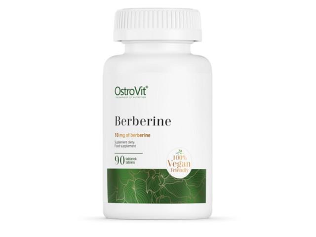 OstroVit Berberine interakcje ulotka tabletki  90 tabl.