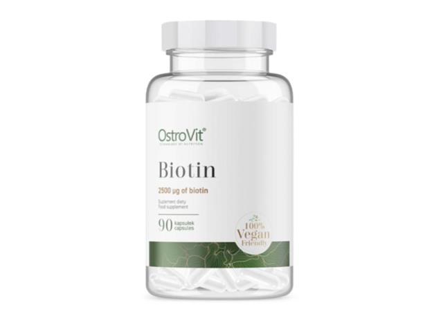 OstroVit Biotin interakcje ulotka kapsułki  90 kaps.