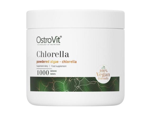 OstroVit Chlorella interakcje ulotka tabletki - 1000 tabl.