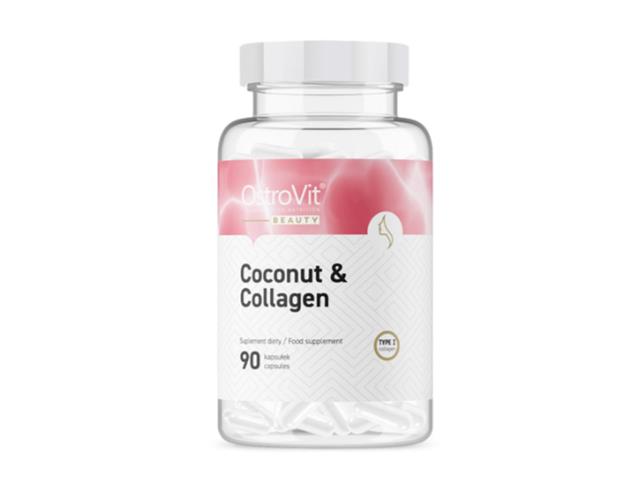 OstroVit Coconut & Collagen interakcje ulotka kapsułki  90 kaps.
