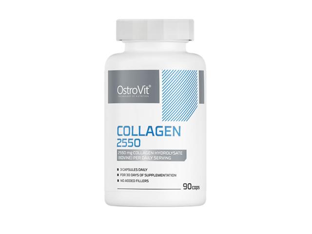 OstroVit Collagen 2550 interakcje ulotka kapsułki  90 kaps.