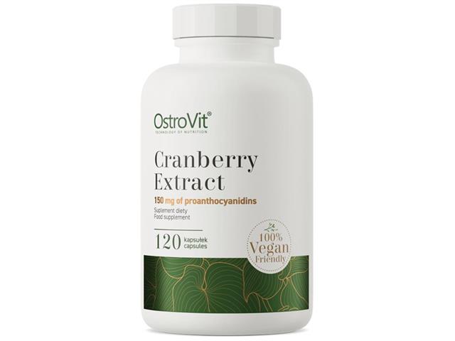 OstroVit Cranberry Extract interakcje ulotka kapsułki  120 kaps.