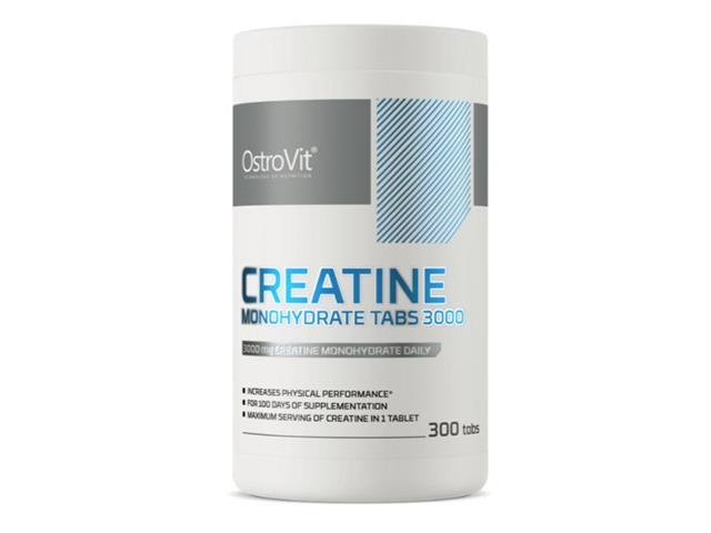 OstroVit Creatine Monohydrate Tabs 3000 interakcje ulotka tabletki  300 tabl.