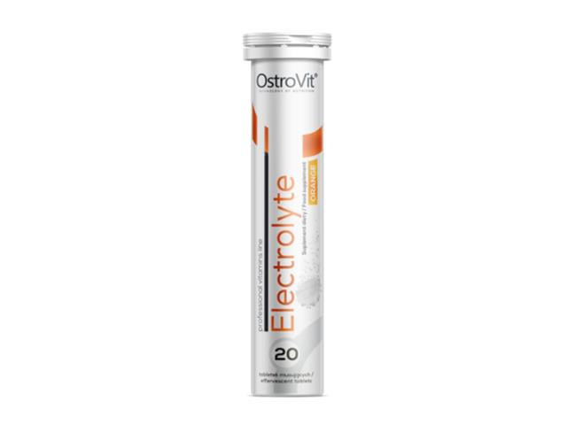 OstroVit Electrolyte smak orange interakcje ulotka tabletki musujące - 20 tabl.
