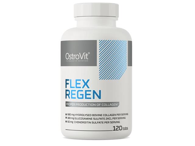 OstroVit Flex Regen interakcje ulotka tabletki - 120 tabl.