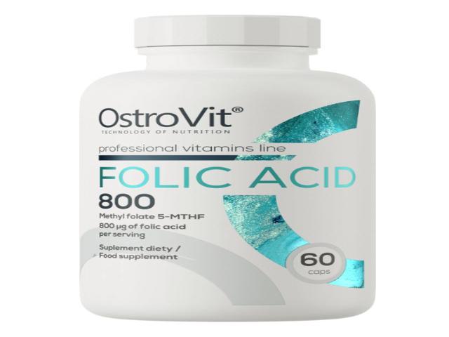 OstroVit Folic Acid 800 interakcje ulotka kapsułki  60 kaps.