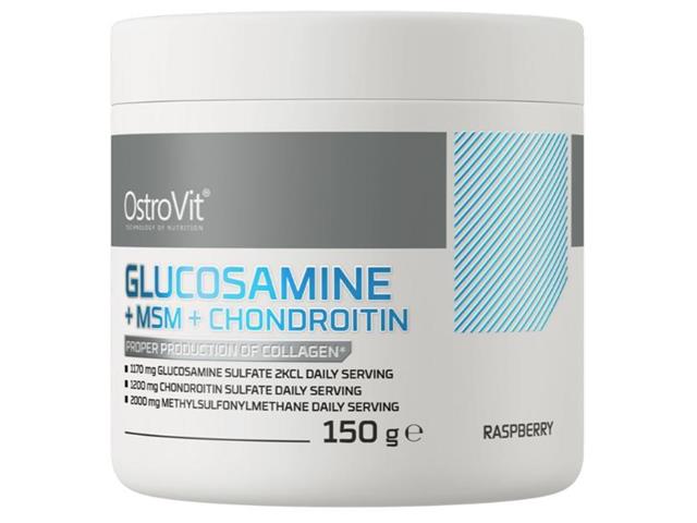 OstroVit Glucosamine + Msm + Chondroitin interakcje ulotka proszek - 150 g