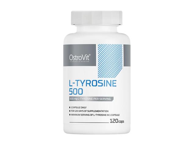 OstroVit L-Tyrosine 500 interakcje ulotka kapsułki - 120 kaps.