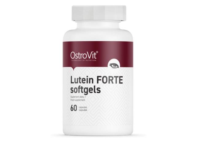 OstroVit Lutein Forte softgels interakcje ulotka kapsułki miękkie  60 kaps.