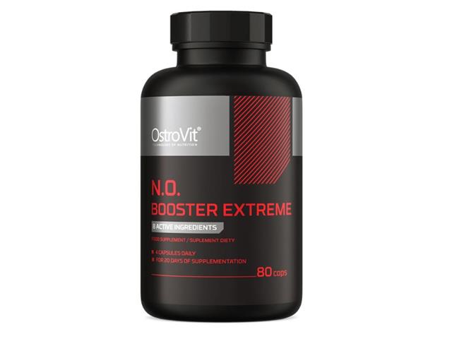 OstroVit N.O. Booster Extreme interakcje ulotka kapsułki - 80 kaps.