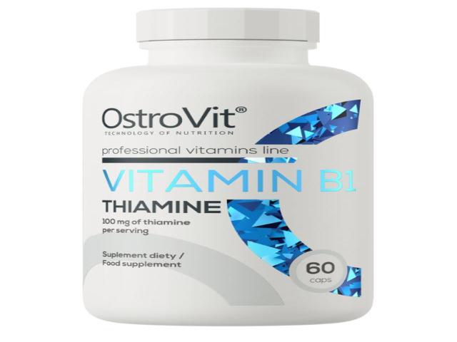 OstroVit Vitamin B1 Thiamine interakcje ulotka kapsułki  60 kaps.