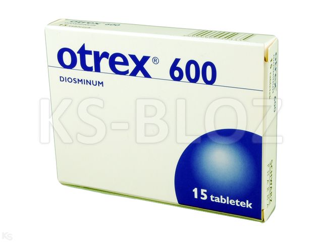 Otrex 600 interakcje ulotka tabletki 600 mg 15 tabl. (blist.)