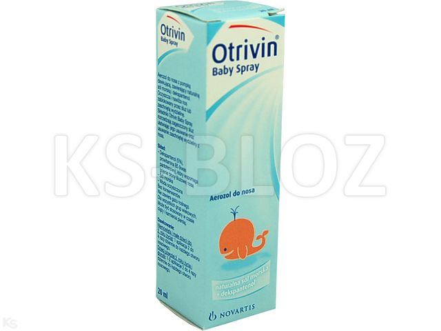 Otrivin Baby Spray interakcje ulotka   20 ml