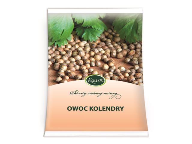 Owoc Kolendry interakcje ulotka zioła do zaparzania  50 g