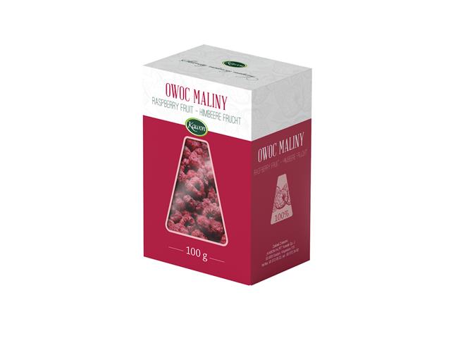 Owoc Maliny interakcje ulotka zioła do zaparzania - 100 g
