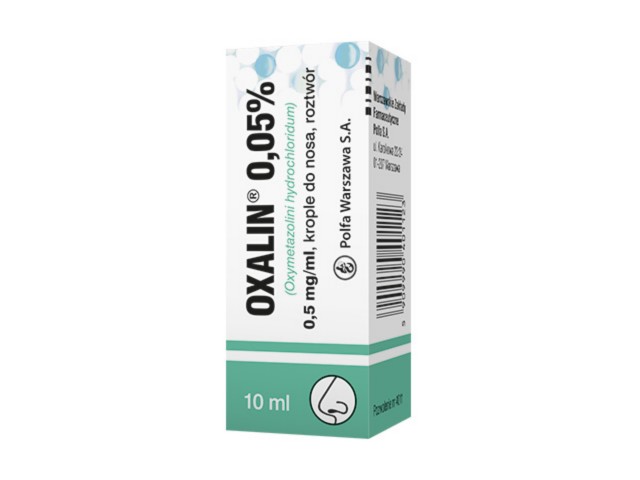 Oxalin 0.05% interakcje ulotka żel do nosa 500 mcg/g 10 g | but.z pomp.i aplik.