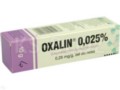 Oxalin Baby (Oxalin 0.025%) interakcje ulotka żel do nosa 250 mcg/g 10 g