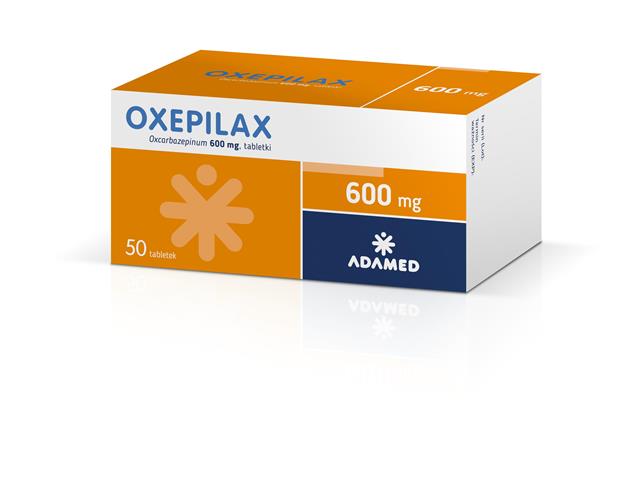 Oxepilax interakcje ulotka tabletki powlekane 600 mg 50 tabl.
