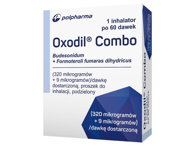 Oxodil Combo interakcje ulotka proszek do inhalacji (320mcg+9mcg)/daw. inh. 