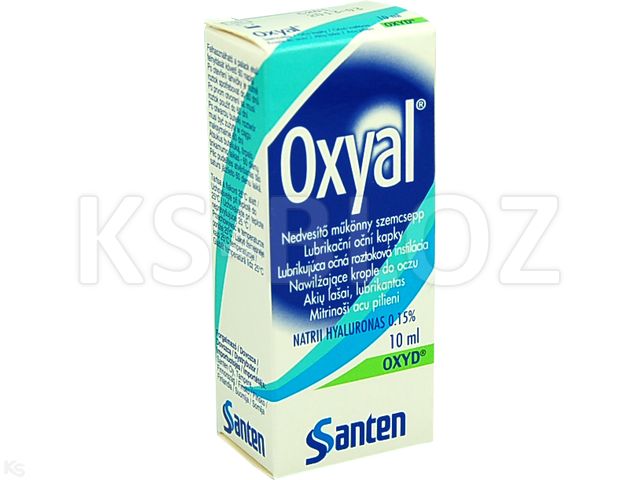 Oxyal Krople nawil.d/oczu interakcje ulotka krople do oczu  10 ml