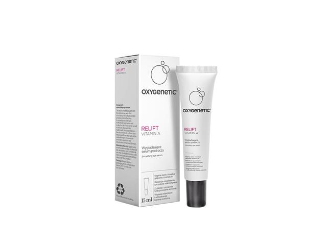 Oxygenetic Relift Vitamin A Serum pod oczy wygładzające interakcje ulotka serum  15 ml