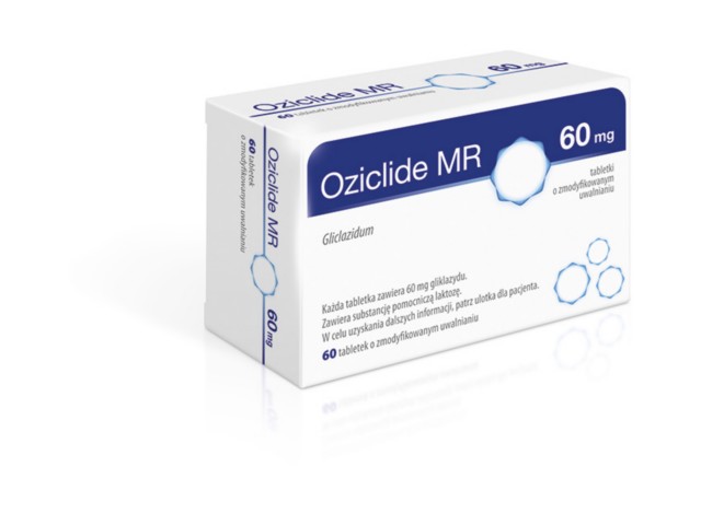 Oziclide MR interakcje ulotka tabletki o zmodyfikowanym uwalnianiu 60 mg 