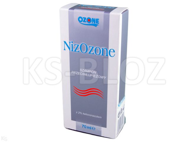 Ozone Nizozone Szamp. p/łupież. interakcje ulotka  2 % 70 ml