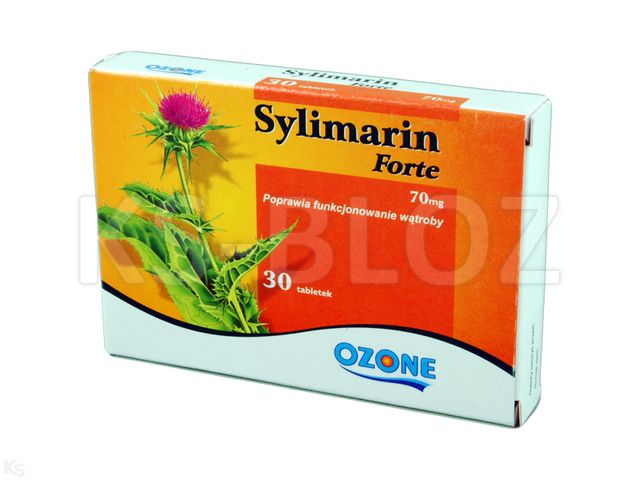 Ozone Sylimarin Forte interakcje ulotka tabletki  30 tabl. | 2 blist.po 15 szt.