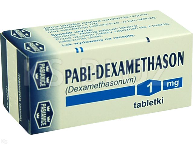 Pabi-Dexamethason interakcje ulotka tabletki 1 mg 20 tabl. | fiol.