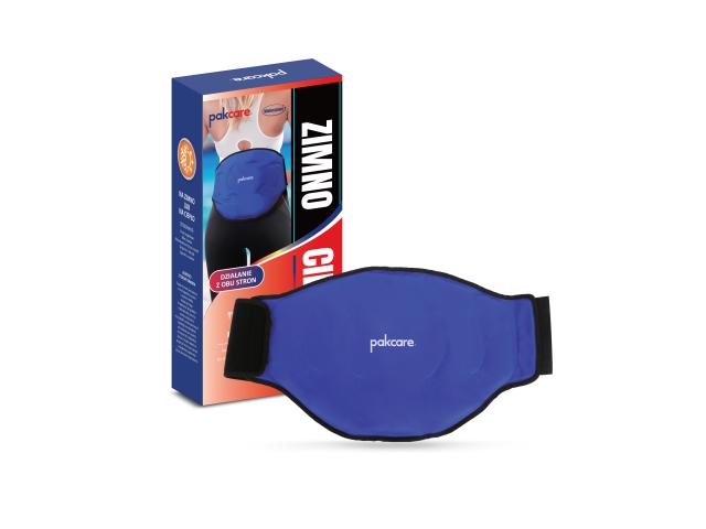 Pakcare Pas terapeutyczny lędźwiowy chłodzący ciepło-zimno AGHY17 47 x 24 cm interakcje ulotka opaska - 1 szt.