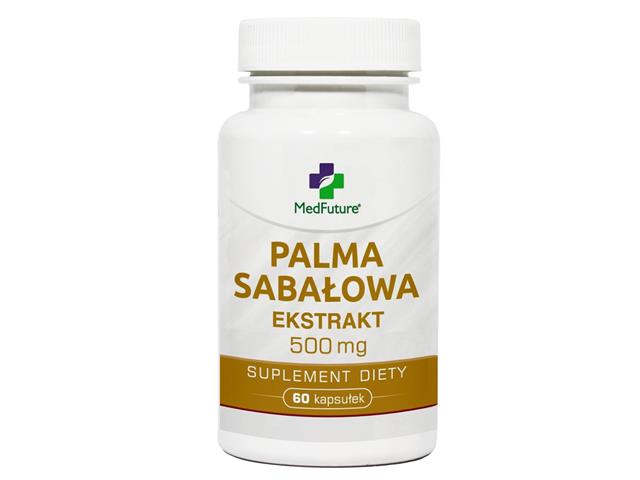 Palma Sabałowa Ekstrakt 500 mg interakcje ulotka kapsułki  60 kaps.