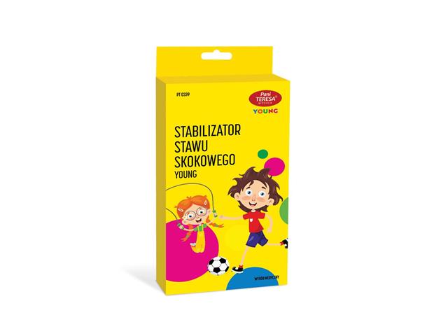 Pani Teresa Young Stabilizator stawu skokowego niebieski PT 0339 19 - 22 cm interakcje ulotka stabilizator - 1 szt.