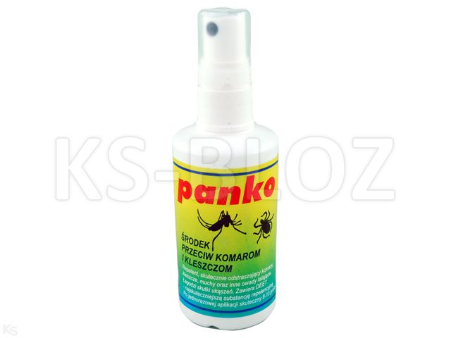 Panko Płyn przeciw komarom, kleszczom interakcje ulotka aerozol - 50 ml