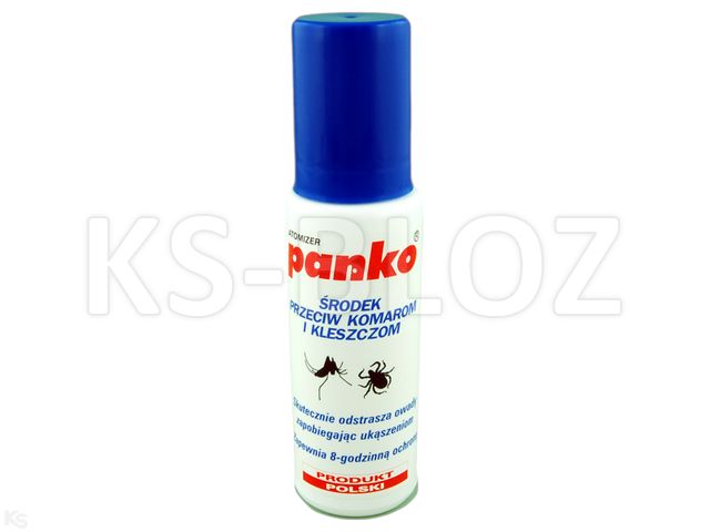 Panko Płyn przeciw komarom, kleszczom interakcje ulotka aerozol - 80 ml