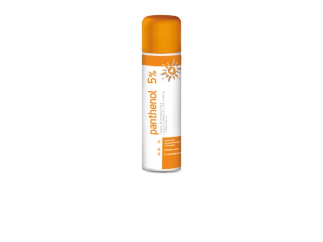 Panthenol 5% Pianka wspomagająca leczenie oparzeń słonecznych i termicznych interakcje ulotka aerozol  150 ml