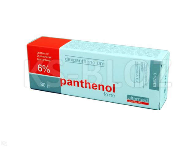Panthenol Forte 6% Krem interakcje ulotka   30 g