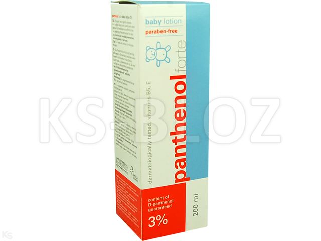 PANTHENOL FORTE Mlecz. 3% d/dzieci interakcje ulotka mleczko - 200 ml (karton)